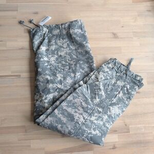 US Army ECWCS Gen III Trousers Extreme Cold Wet Weather Camo Medium Long NWT!